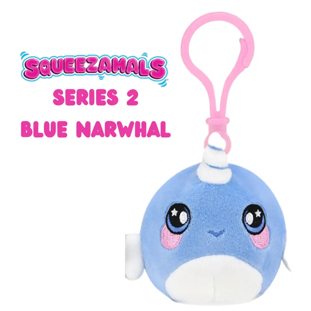 Beverly Hills Teddy Bear Company - Wholesale Stuffed/Plush Toy - Kids & Baby - 1 Pack Assortment Squeezamals Clip Ons - Series 2 Plush Toy4