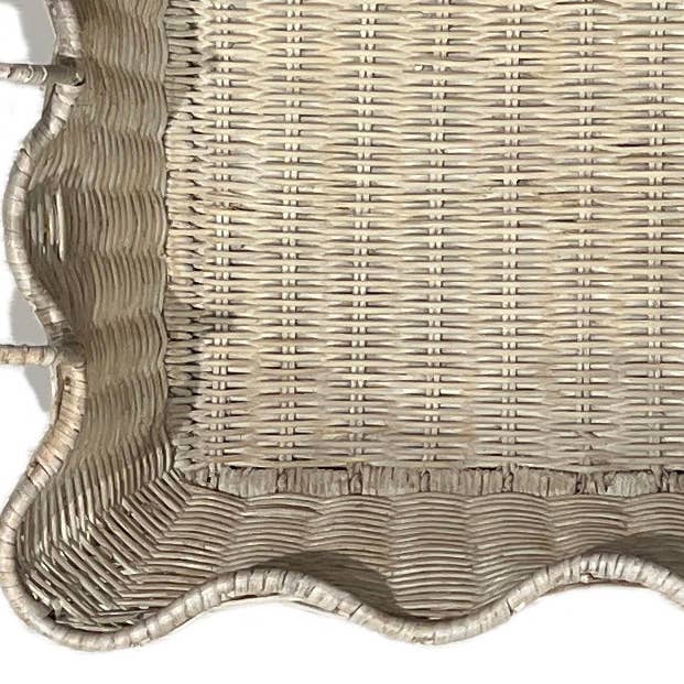 Matahari - Wholesale Decorative Tray - Small Scalloped Tray