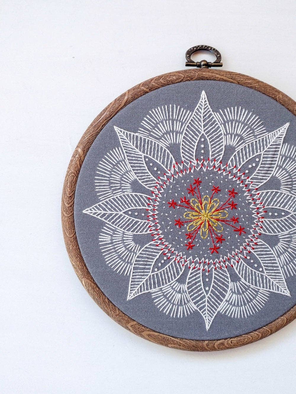 cozyblue handmade – Engroshandel Broderitilbehør – efterår mandala broderi kit8