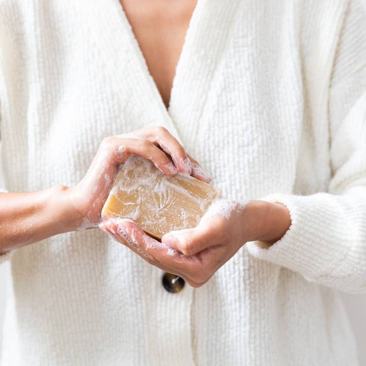 Little Seed Farm - Wholesale Bar Soap - Rosemary Patchouli Bar Soap - Grounding & Renewing3