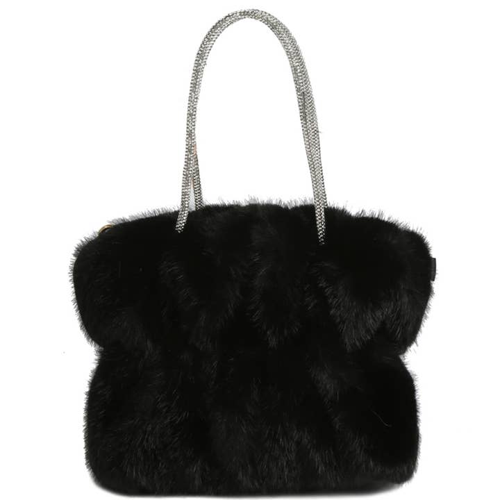 JOIA ACCESSORIES - Wholesale Tote Bag - Women's - FUR DESIGN TOTE, GMS 00886