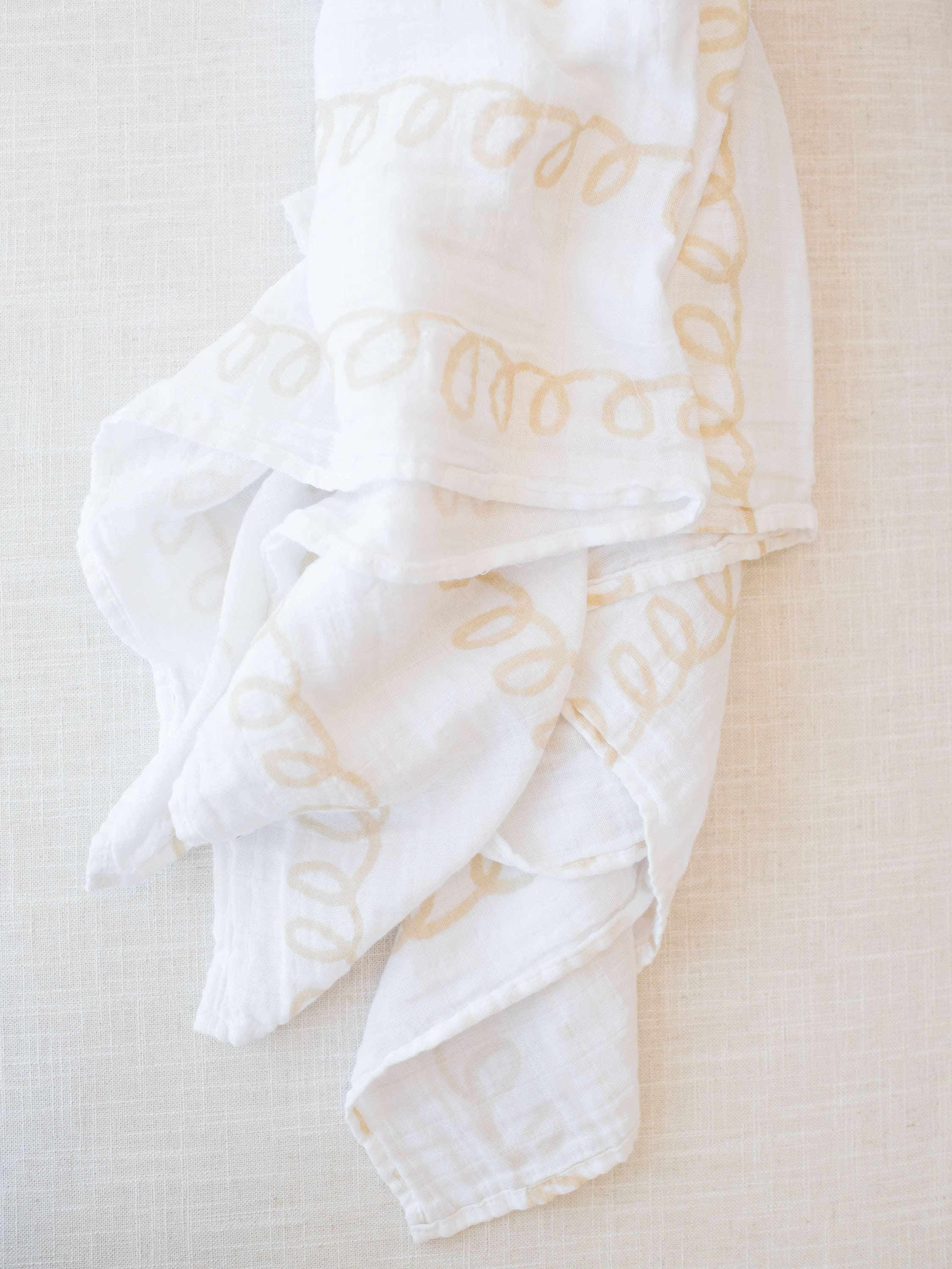 Fawn & Foster - Venta al por mayor Mantita - Bebé - Manta de Recepción de Gasa de Muselina Orgánica | Haven