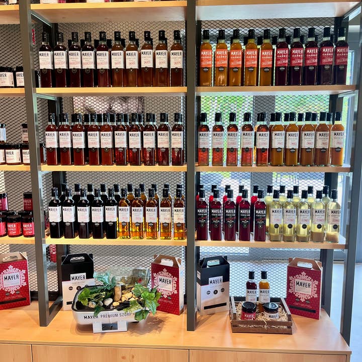 Mayer Premium Syrup - Wholesale Cocktail Mix/Syrup - Hungarian Premium Mayer Strawberry SyrupÂ