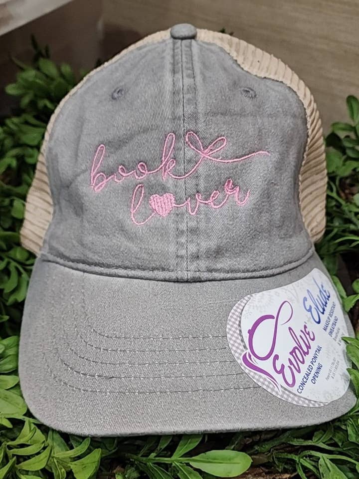 "Book Lover" Baseball Cap for wholesale by Taylors on Grace