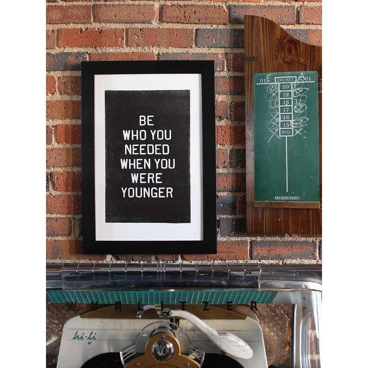 Old Try - Wholesale Art Print - Be Who You Needed1