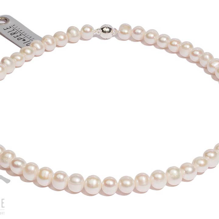 Pärlhalsband | 7.0 - 8.0 mm | 42 cm för wholesale av Di Perle GmbH