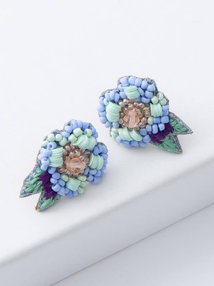Forget Me Knot Earrings for wholesale by Noonday