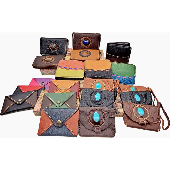 Pack de iniciação à carteira feminina Western por atacado de Atlas Goods By Your Needs Company