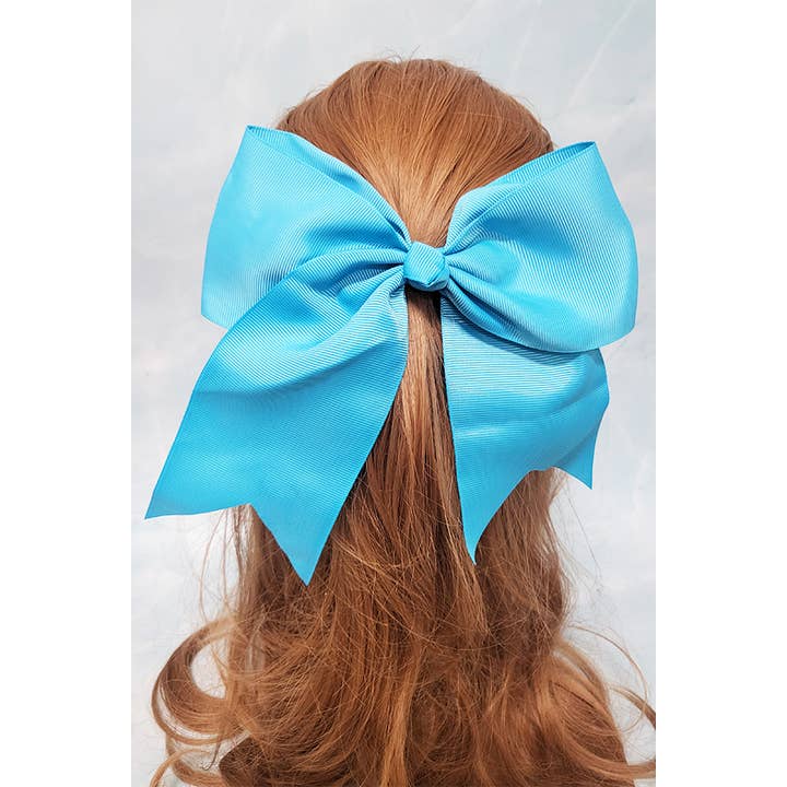 Funteze - Wholesale Hair Bow - Kids - Graduating Blue Mixed Hair Bow