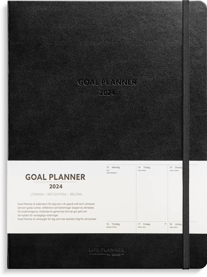Kalender 2024 Goal Planner för wholesale av Burde Publishing AB