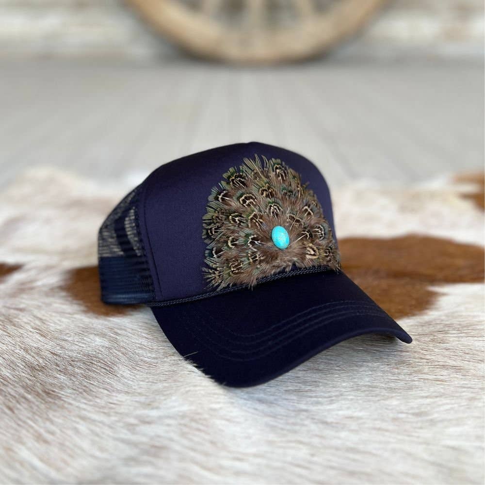 Willow Lane Hat Co. - Wholesale Trucker Hat - Women's - Feathered Trucker Caps18