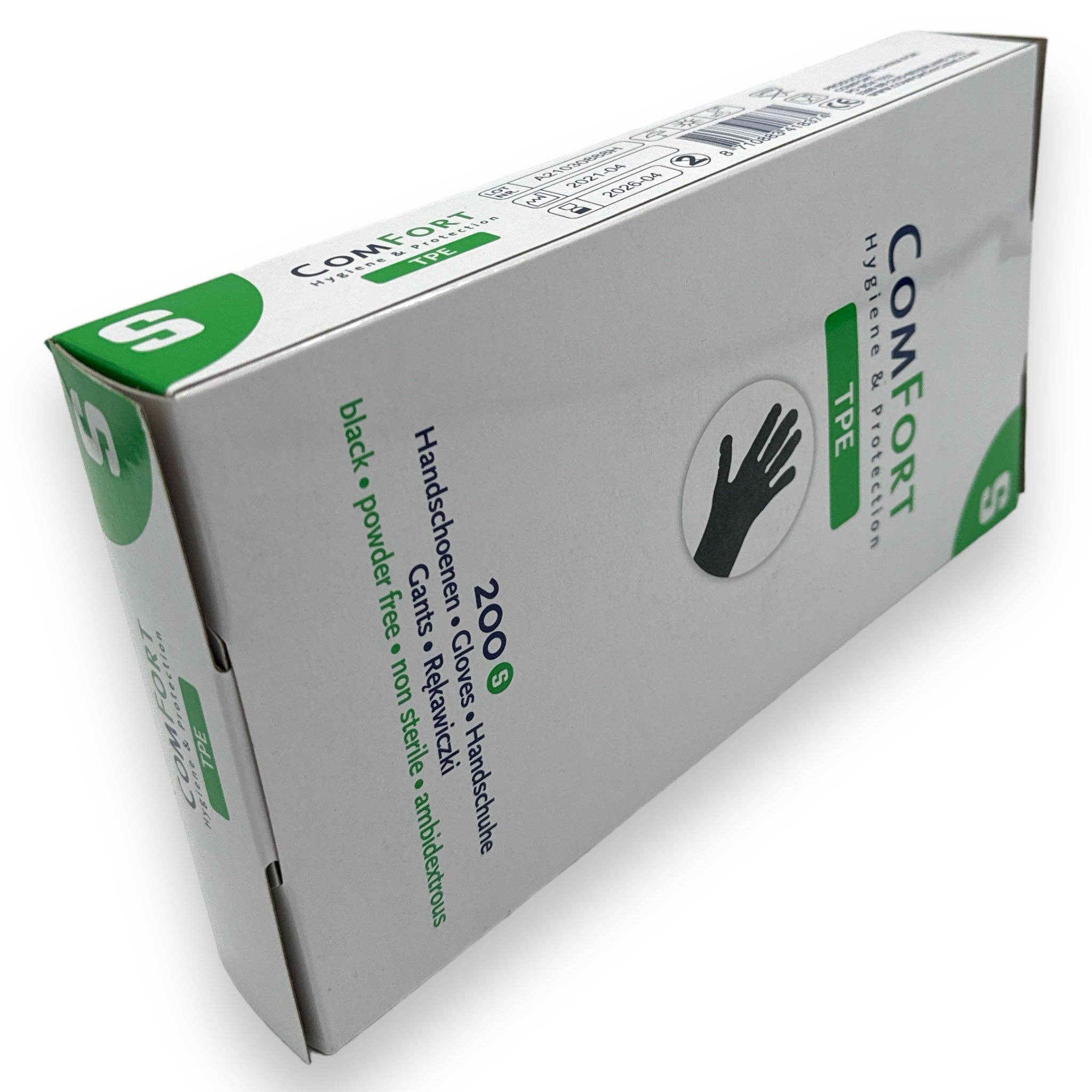 Kinky Pleasure - Wholesale Sex Toy - Kinky Pleasure - PK001 - Nitrile Handgloves Box - Black - 3 Sizes - 100 Pieces3