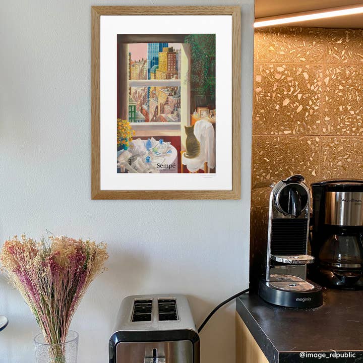 30x40 cm SEMPE CHAT NYC pour la vente par Image Republic
