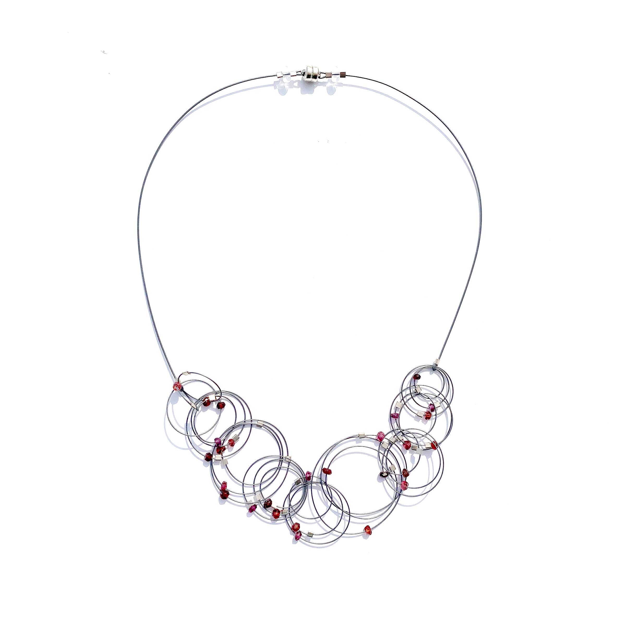 Meghan Patrice Riley – Colar de elos e correntes por atacado – Colar Vertigo28