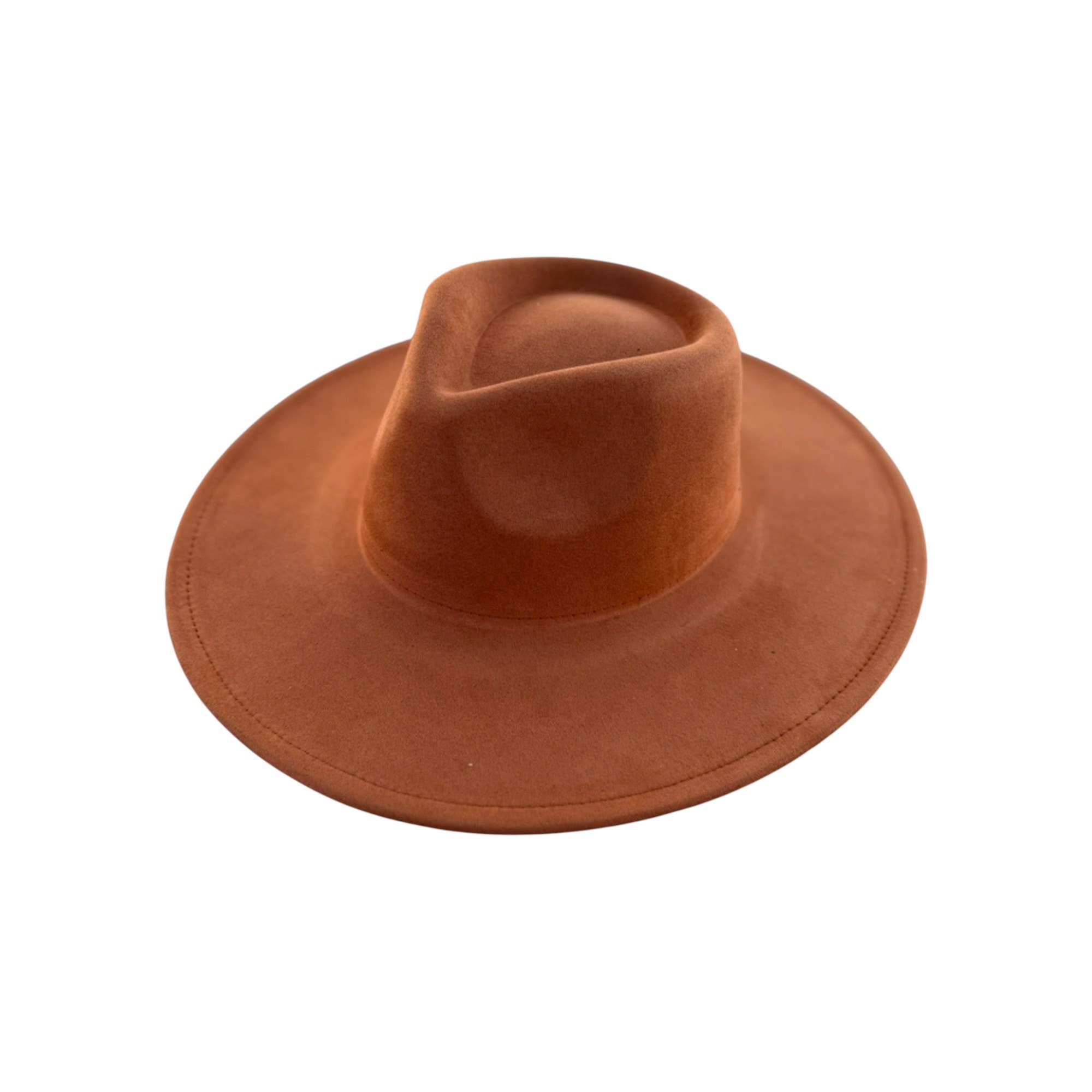 Portia Hat – Engroshandel Bucket hat - Dame – Vegansk Ruskind Bredskygget Rancher Hat16