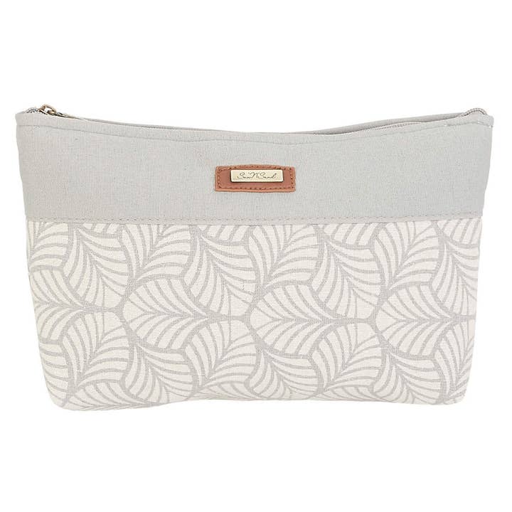 Grey, Jute/Linen Wristlet for wholesale by Headwear & Handbag Collections by Sun 'N' Sand