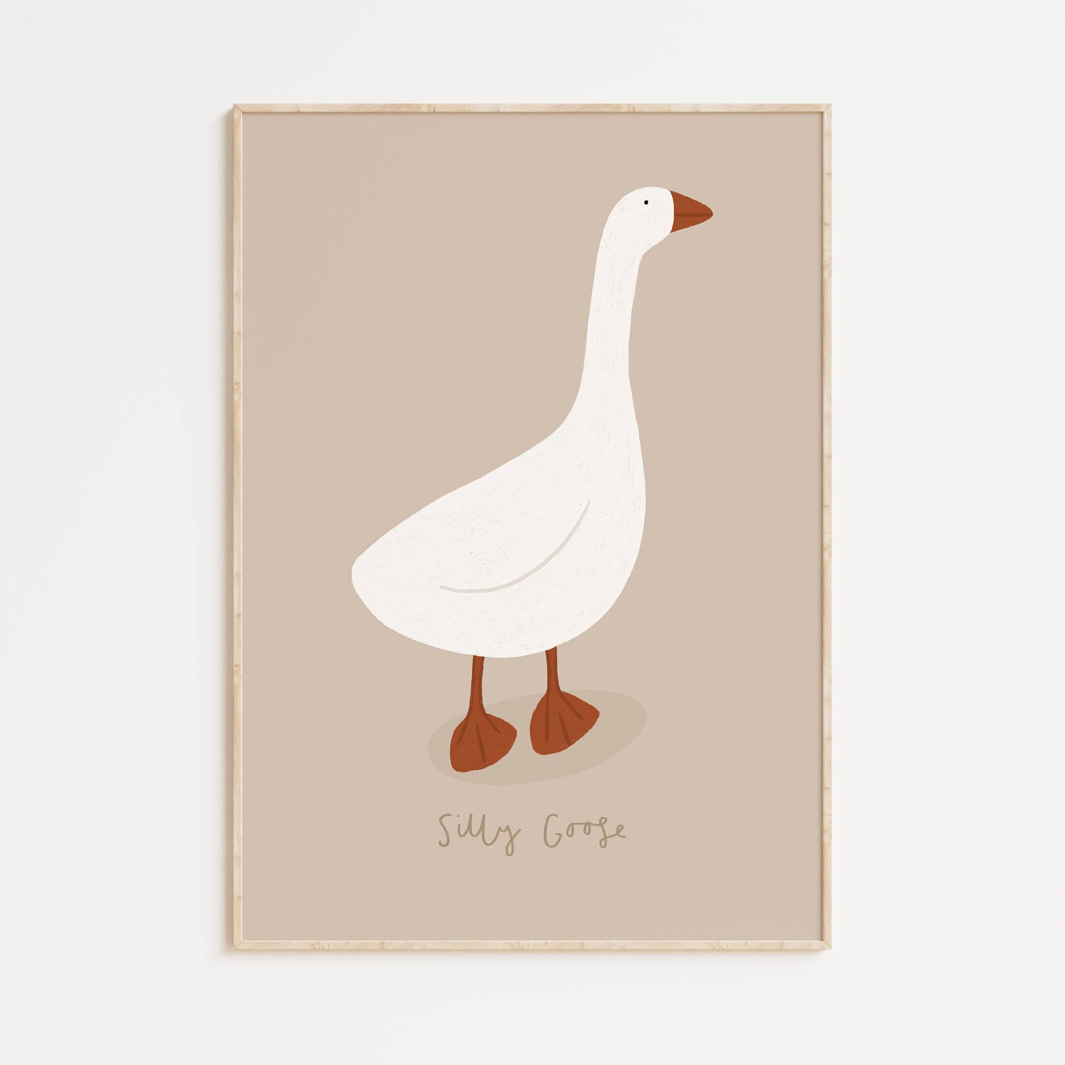 Kitty Makes - Vendita all'ingrosso Stampa artistica - Bambini e neonati - Stampa Oca Sciocca (Neutro)0