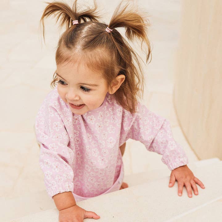 Messy Bib - Frangipani for wholesale on Faire1