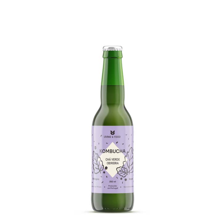 BIO Kombucha citronmelisse for engroshandel hos Living Food - Kombucha com Todos