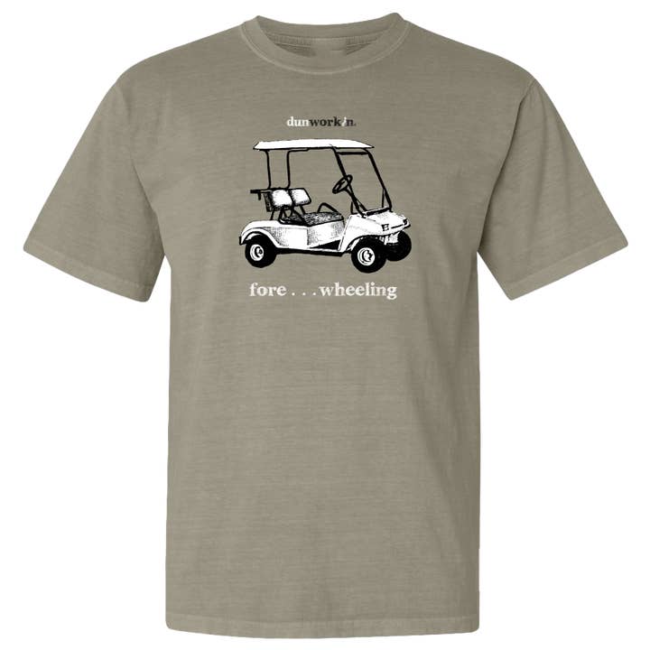 Fore Wheeling.. Men's Short Sleeve Tee for wholesale by Dunworkin