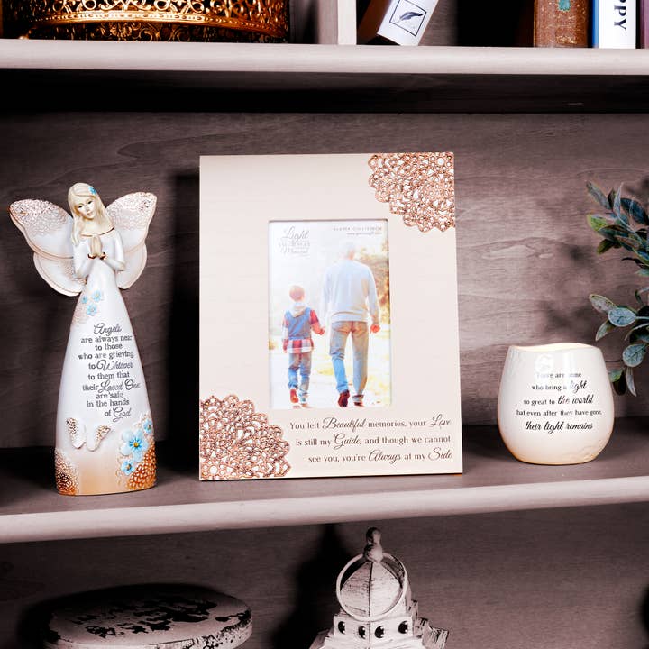 Pavilion - Wholesale Picture frame - Always At My Side - 7.5" x 9.5" Frame (Holds 4" x 6" Photo)2