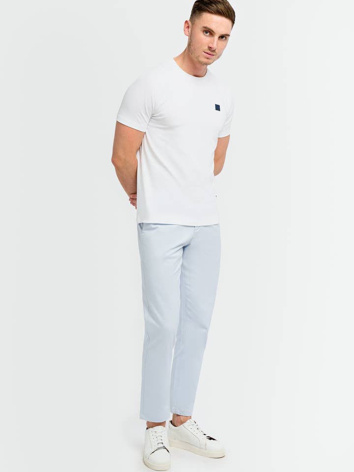 CASTLESON - Wholesale Pants - Men's - Chino trousers men Ice Blue - Cavani Dakota1