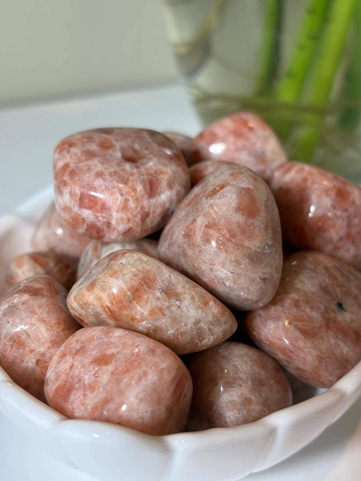 jiomind - Wholesale Spiritual Stone/Crystal - Sunstone Tumbled stone (1 pc)6