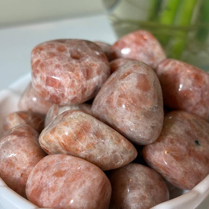 jiomind - Wholesale Spiritual Stone/Crystal - Sunstone Tumbled stone (1 pc)6