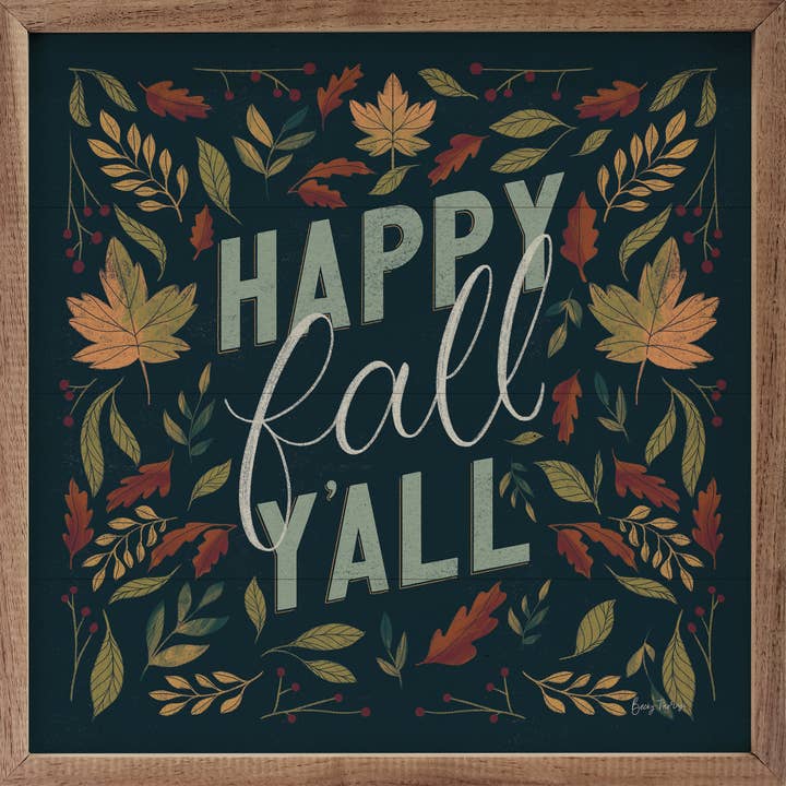 Kendrick Home - Wholesale Sign - Autumn Sayings I v2 Fall By Becky Thorns