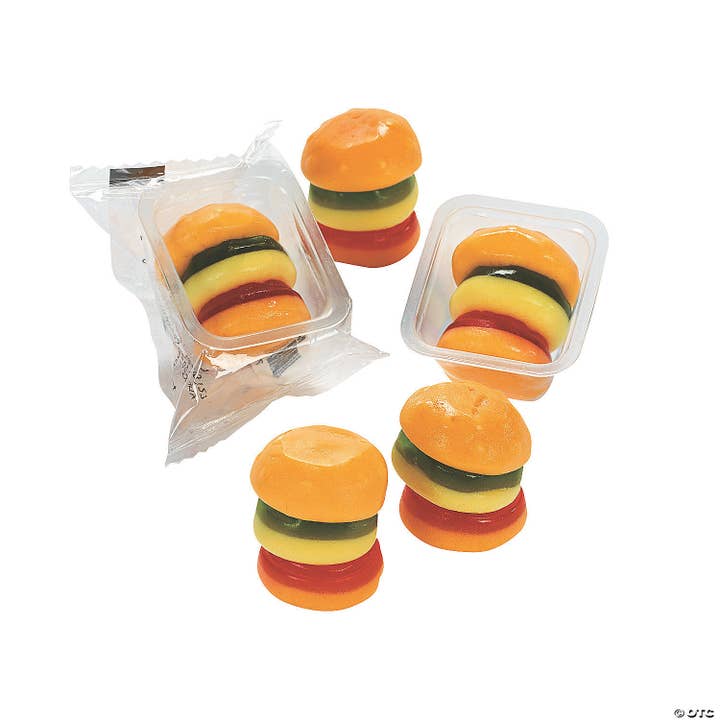 Martin's Country Store LLC - Wholesale Gummy - Gummy- (Efrutti) Mini Burger 60ct Display
