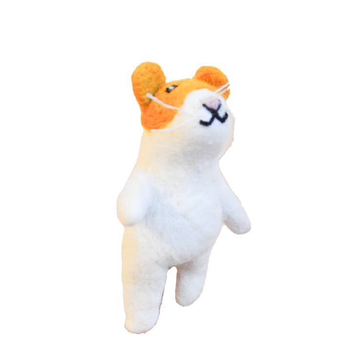 Zumki - Wholesale Finger Puppet - Kids & Baby - Orange Cat Felt Wool Finger Puppet1
