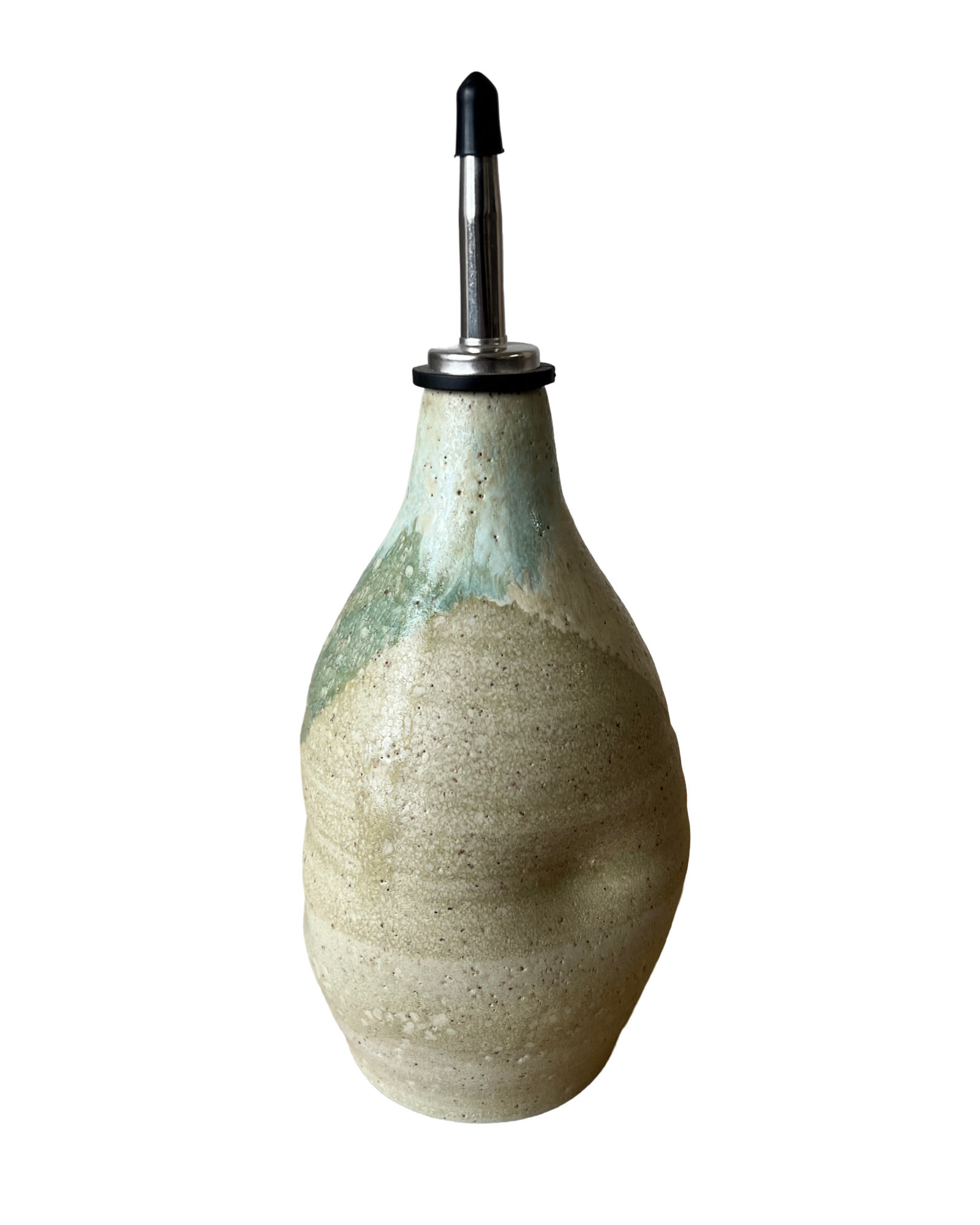 Gina DeSantis Ceramics - Wholesale Oil/Vinegar Dispenser - Ebb Oil Pourer1