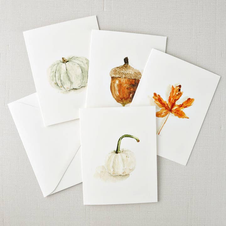 emily lex studio - Wholesale Stationery/Notecard Set - autumn notecard set