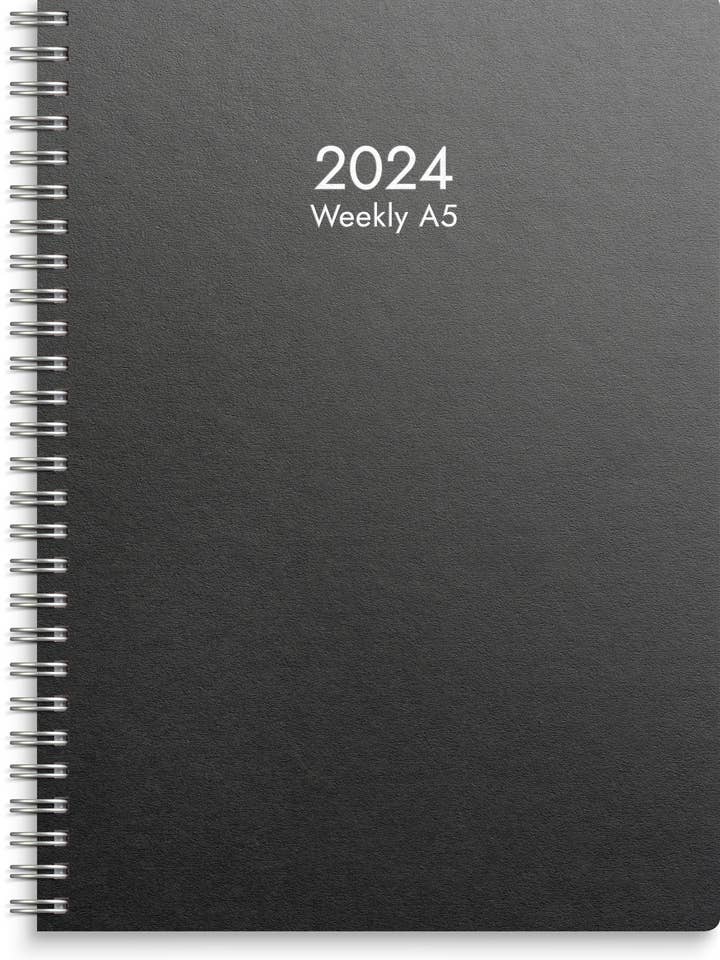 Kalender 2024 Ugentlig A5 påfyldning for engroshandel hos Burde Publishing AB