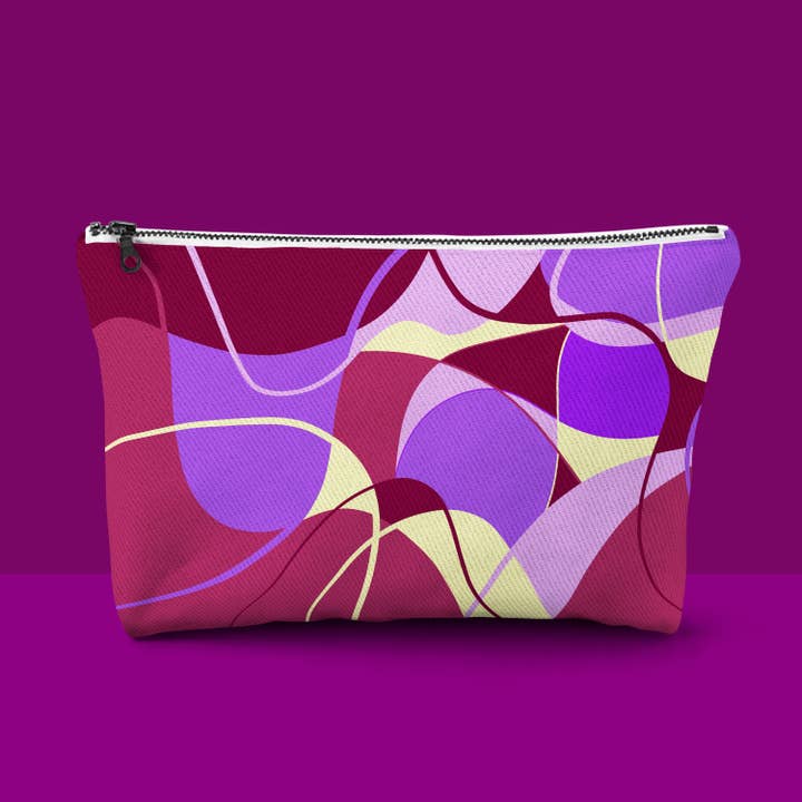 Pochette en denim Painted Tongue Large pour la vente par Blandon Mitchell