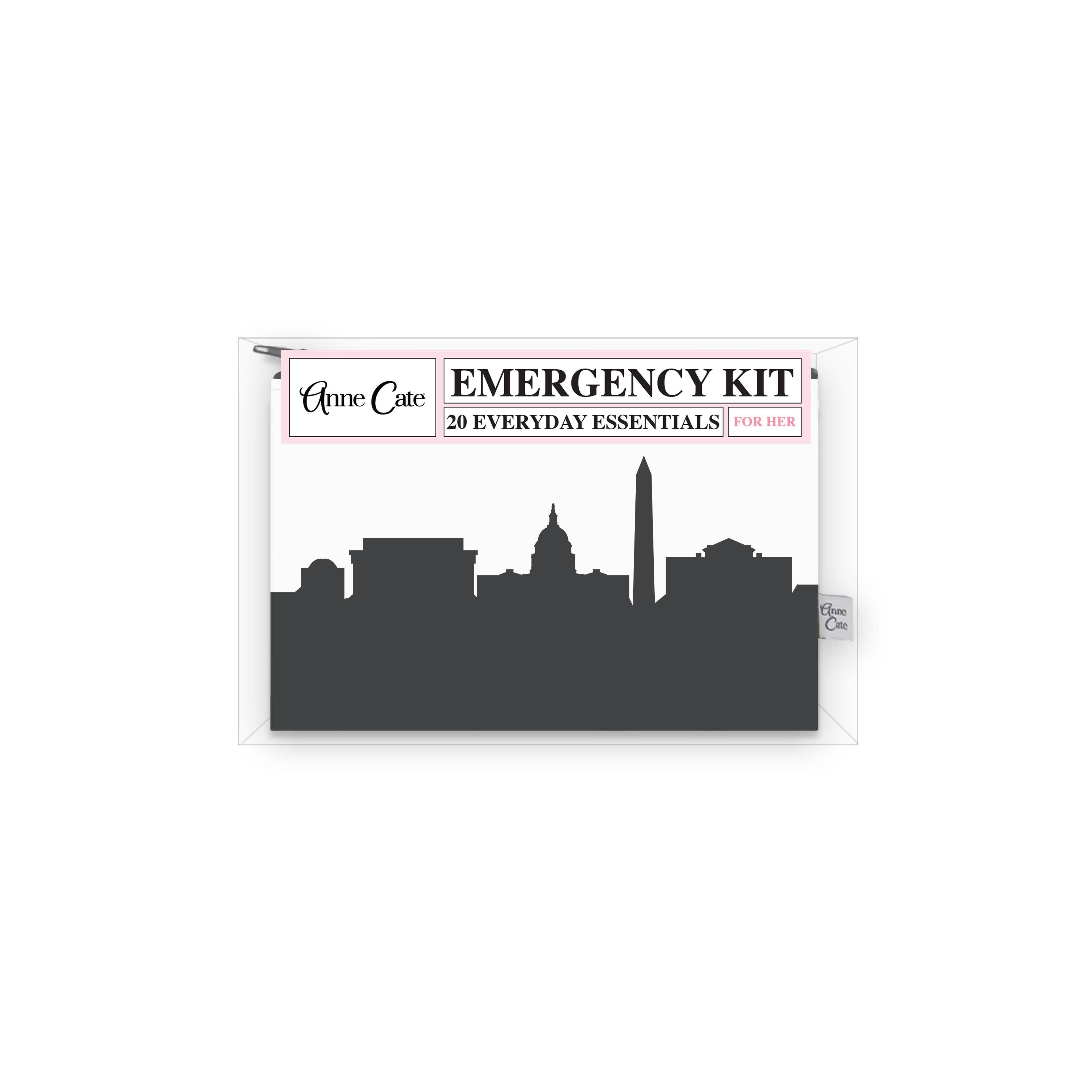 Anne Cate – wholesale Travel set – Skyline Mini Wallet Emergency Kit - For Her80