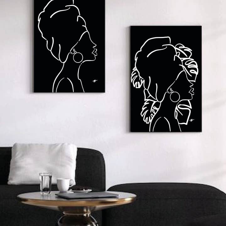 Poster - Ethnische Vibes (minimalistisch) für den Großhandel von Afro Garden