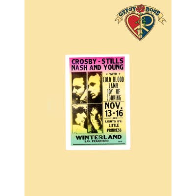 Csny Winterland Magnet for wholesale by Gypsy Rose