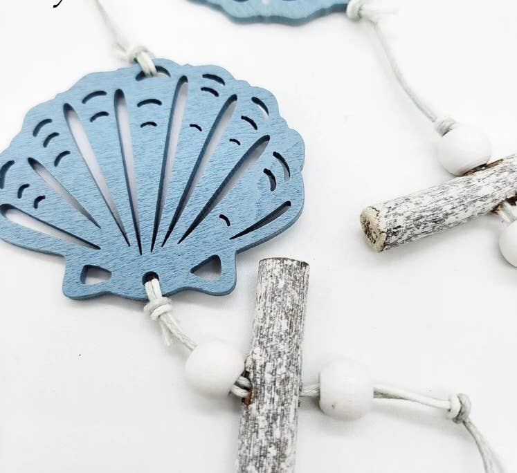 GreenWave - Wholesale Bunting/Garland - Starfish Sand Dollar Seashell Nautical Garland Decoration3