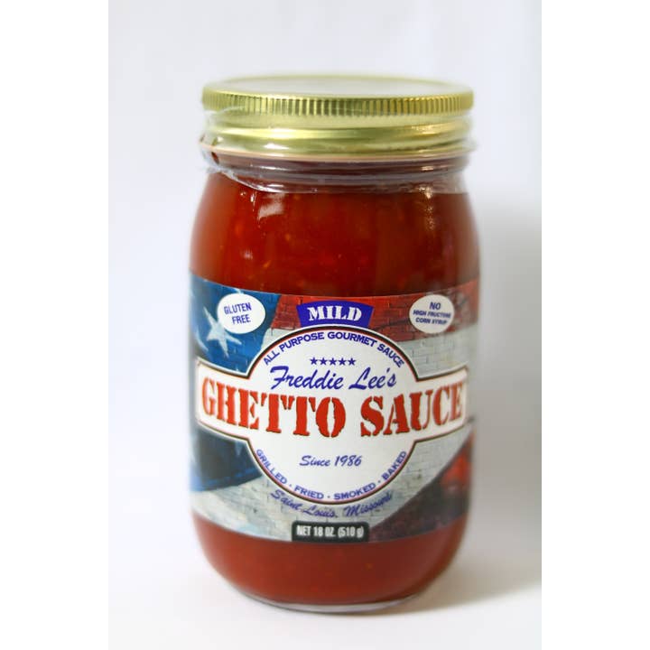 Freddie Lee's Gourmet Sauces - Wholesale Sauce - Ghetto Sauce Mild Quart