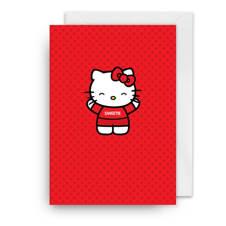 Valentinsdagkort | Hello Kitty | Søde T-shirt for engroshandel hos Hype Associates Ltd
