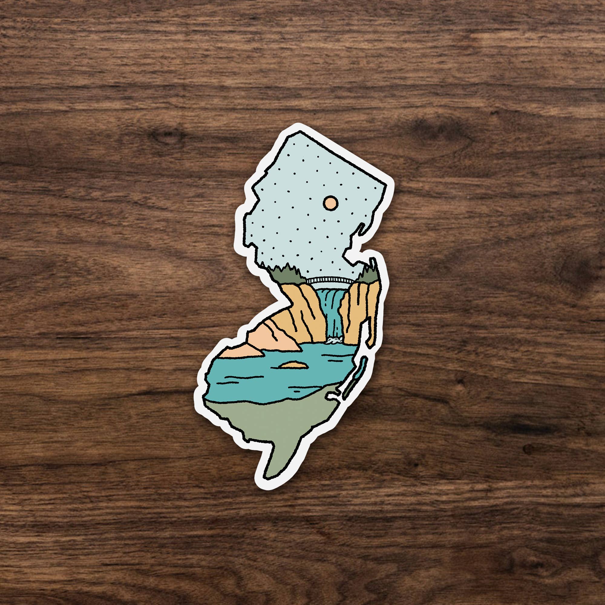 The XPLR More Collective - Wholesale Sticker - State Stickers (All 50 States available!)31