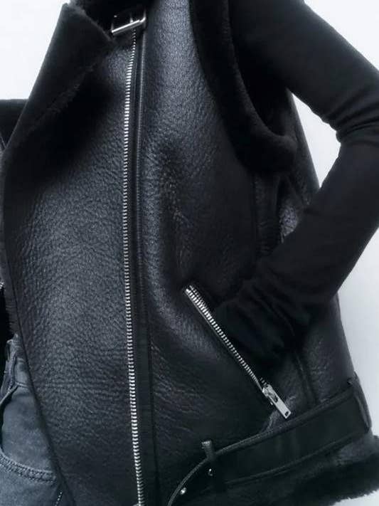 Fashion Combination - Venta al por mayor Chaleco de abrigo - Mujer - chaleco de piel1