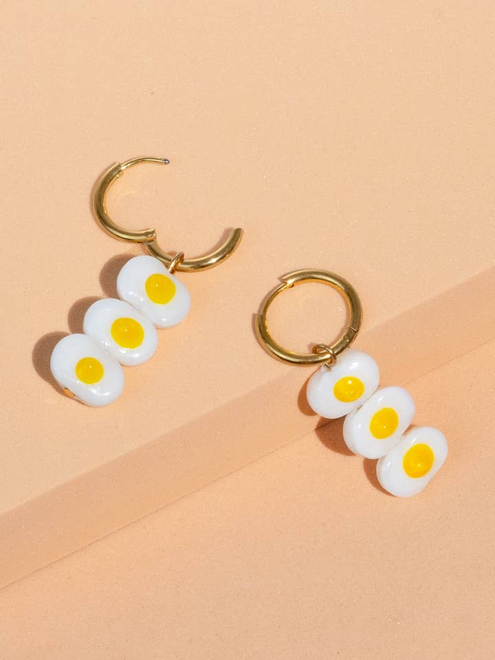 Sunnyside Hoops - 18K Gold Plated for wholesale by Peter and June