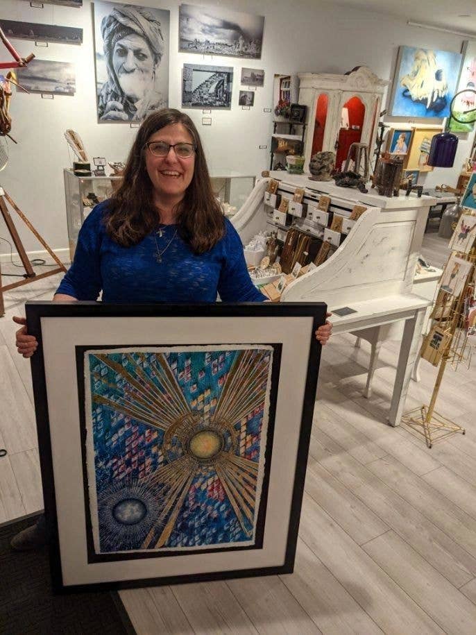 The Wild Blue Bear - Wholesale Art Print - Hope as Big as the Sun Giclee Print4