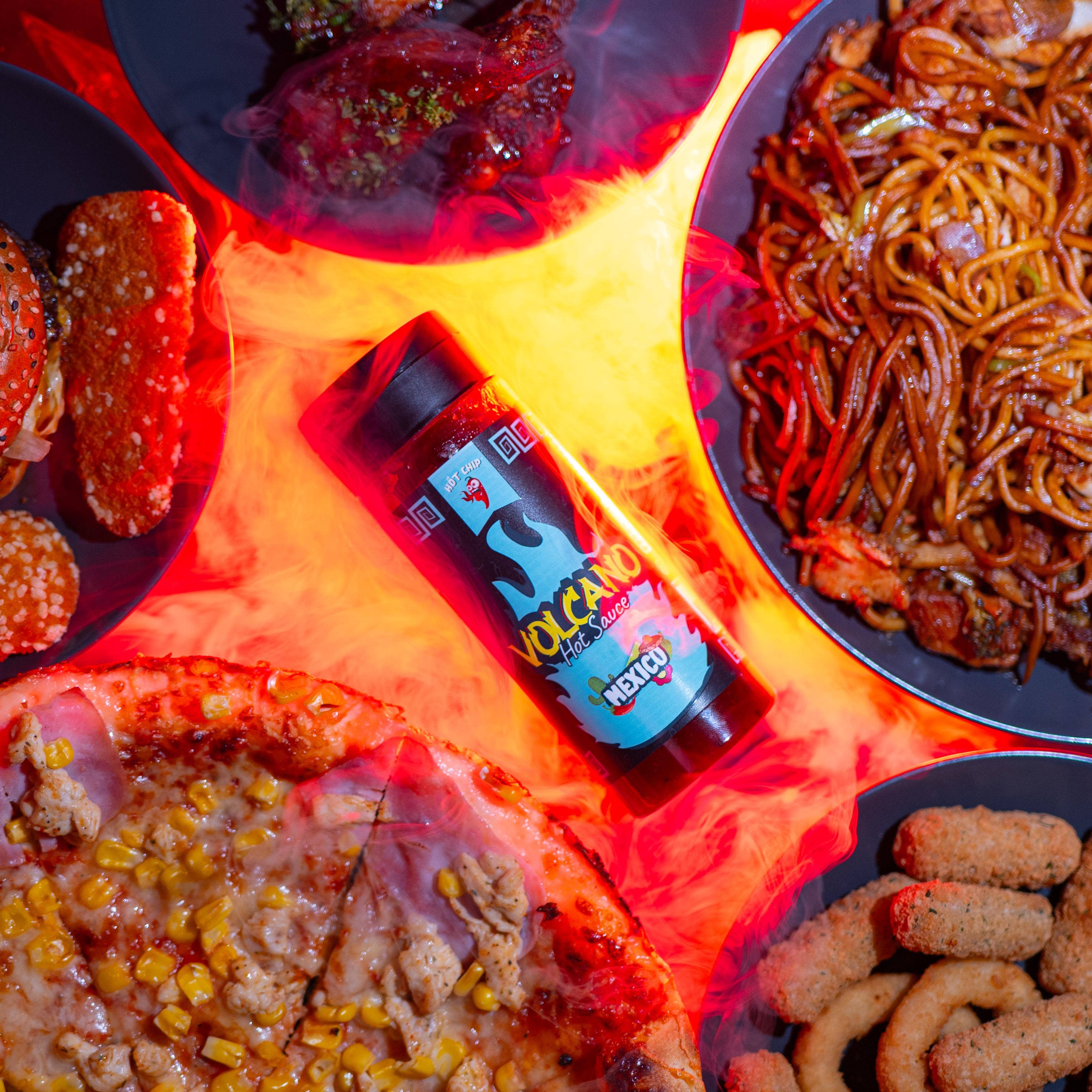 HOT-CHIP - Vendita all'ingrosso Salse piccanti - Salsa Piccante Messicana 270 ml – Vulcano3