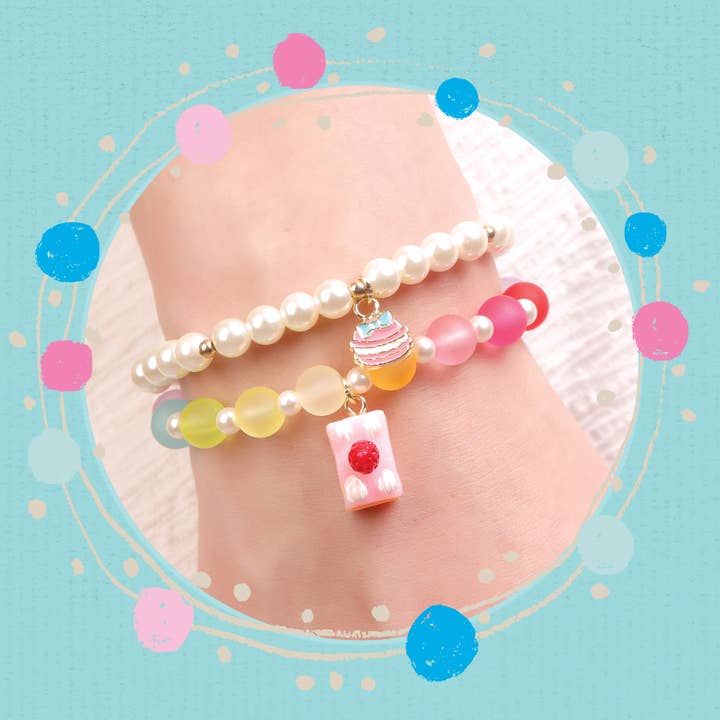 Girl Nation - Wholesale Beaded bracelet – Kids - Sweet Treats Tower | Case of 23 Bracelets + Free Display
9
