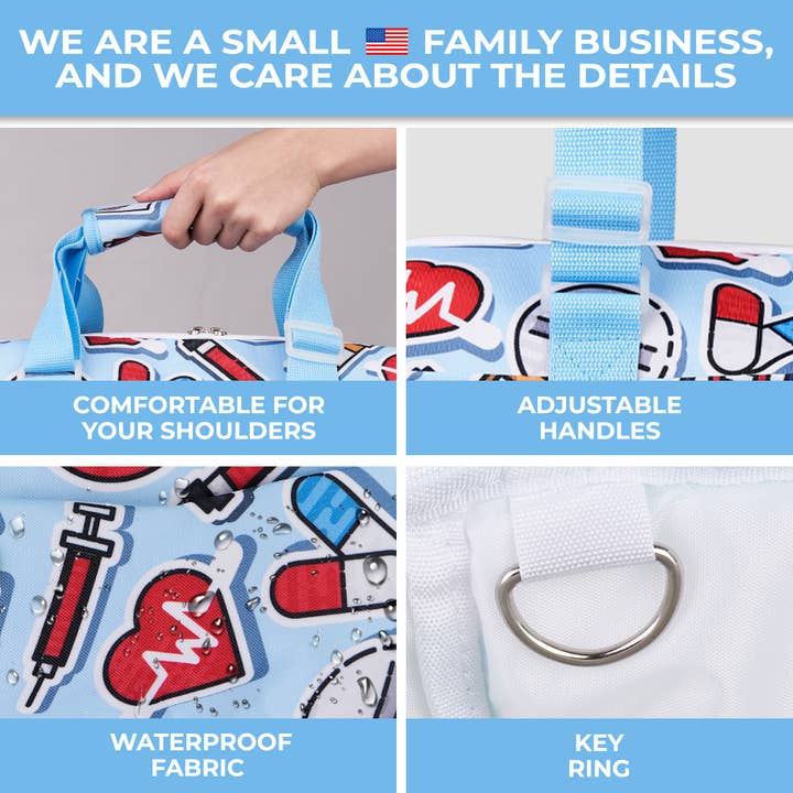 Nurse Bag and Utility Tote | Waterproof (IP64) | Cure All for wholesale on Faire