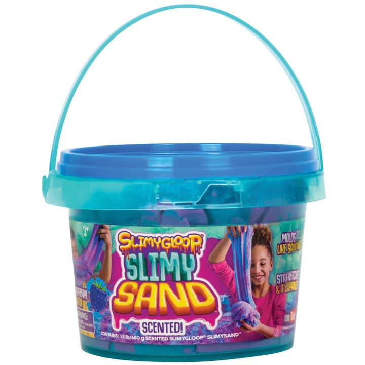 Slimygloop Sand 1.5Lb-Berry 6-unit case pack for wholesale by US Toy Company