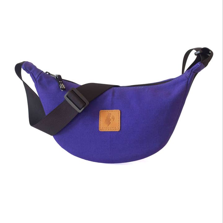 Ecodunia - Wholesale Shoulder Bag - Unisex - Round Mini Shoulder Bags for Women - Canvas Bag5